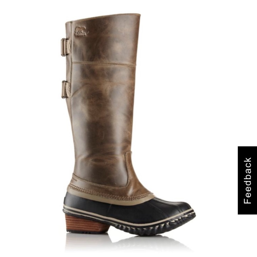 New in box, Sorel slim pack II riding boot tall